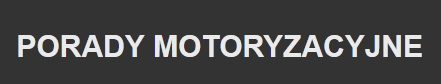 porady motoryzacyjne